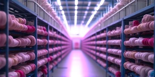 Automated warehouse inventory management concept