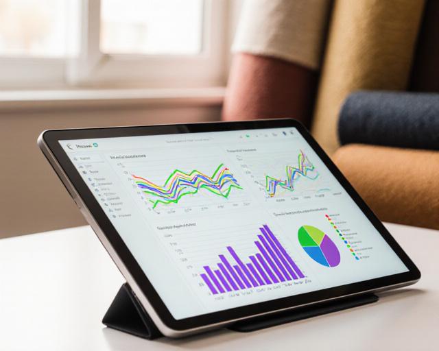 AI-powered textile market trend visualization showing price fluctuations and predictive yarn demand